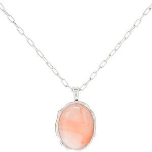 Madewell Mineral Pendant Necklace - Coral